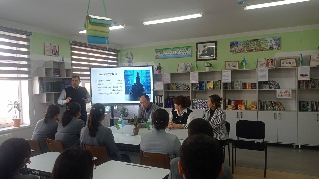Ijtimoiy fanlar fakulteti Falsafiy va tarixiy fanlari kafedrasi tomonidan Mingbuloq tumanidagi ixtisoslashgan maktabning 10–11-sinf o‘quvchilari ishtirokida ma’naviy-ma’rifiy uchrashuv o‘tkazildi.