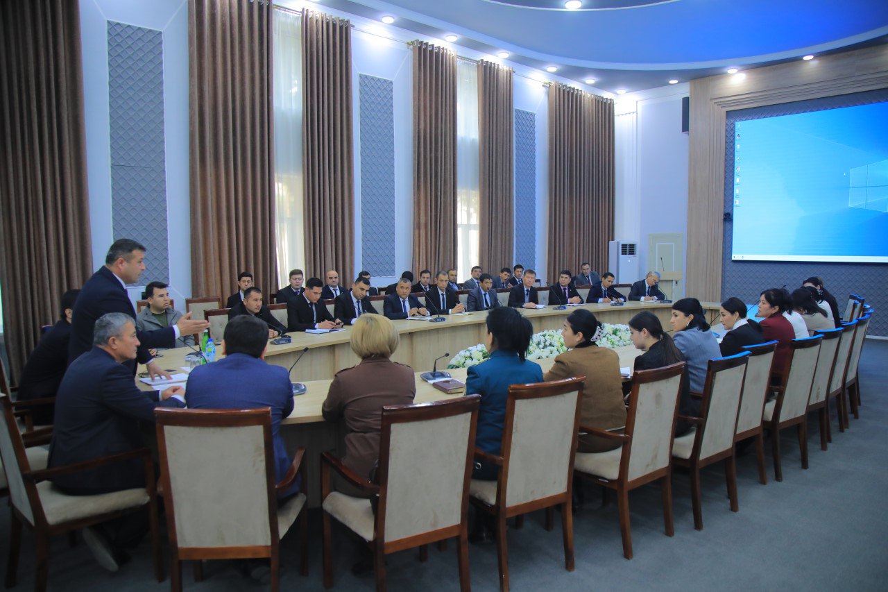 Namangan davlat pedagogika institutida Respublika ishchi guruhi vakillari tomonidan ma’naviy-ma’rifiy ishlar faoliyatini tahlil qilindi