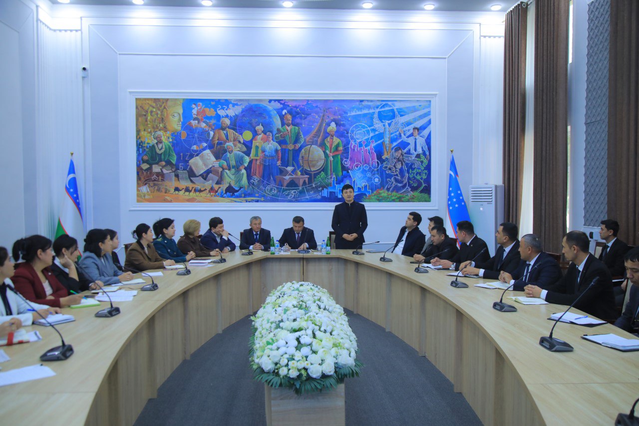 Namangan davlat pedagogika institutida Respublika ishchi guruhi vakillari tomonidan ma’naviy-ma’rifiy ishlar faoliyatini tahlil qilindi