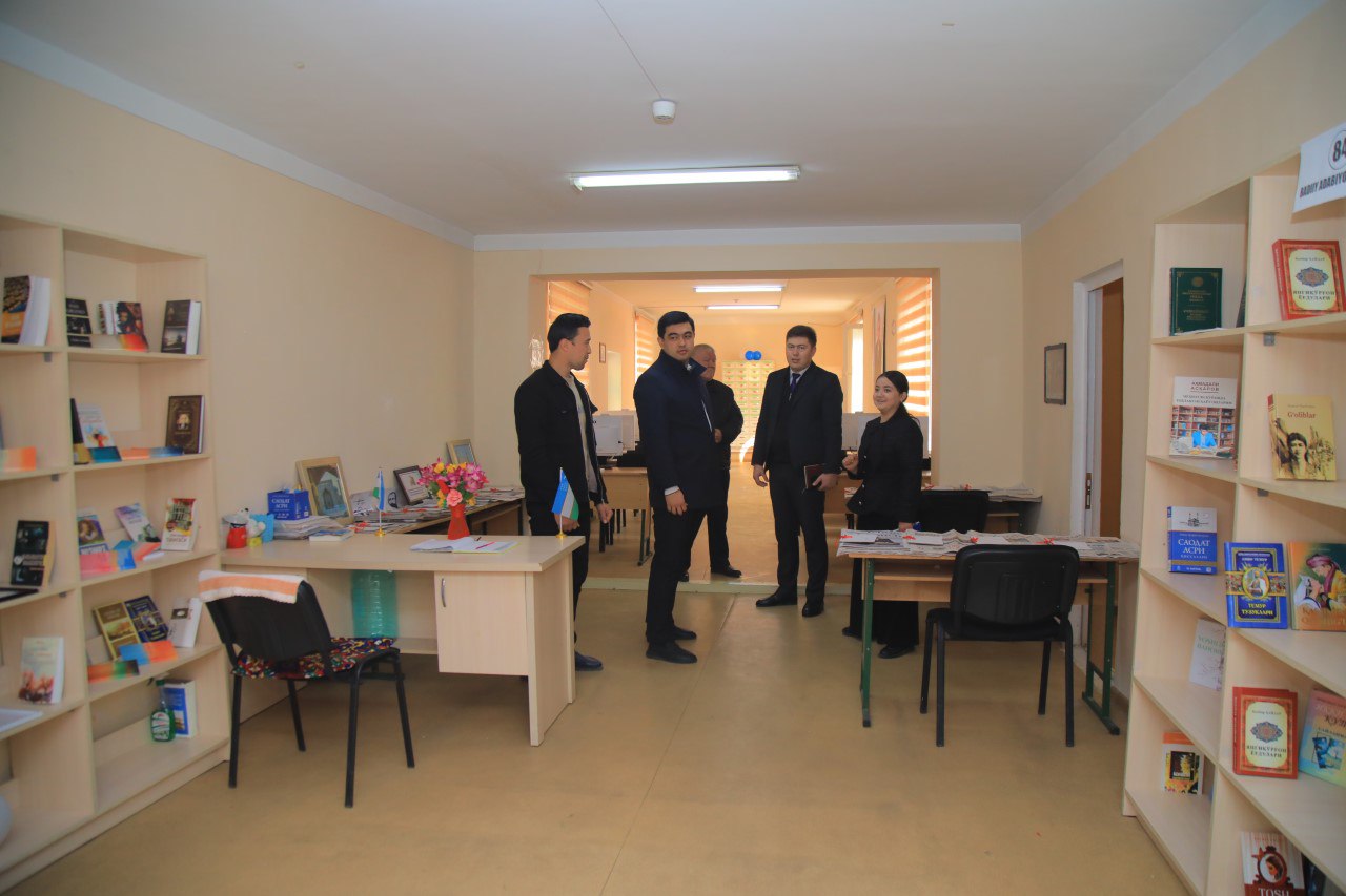 Ishchi guruh institut faoliyati bilan tanishdi: art gallery, ta’lim jarayonlari, sport majmualari va TTJ holati o‘rganildi