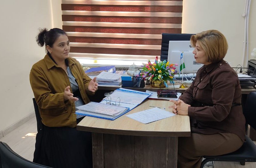 Ishchi guruh institut faoliyati bilan tanishdi: art gallery, ta’lim jarayonlari, sport majmualari va TTJ holati o‘rganildi