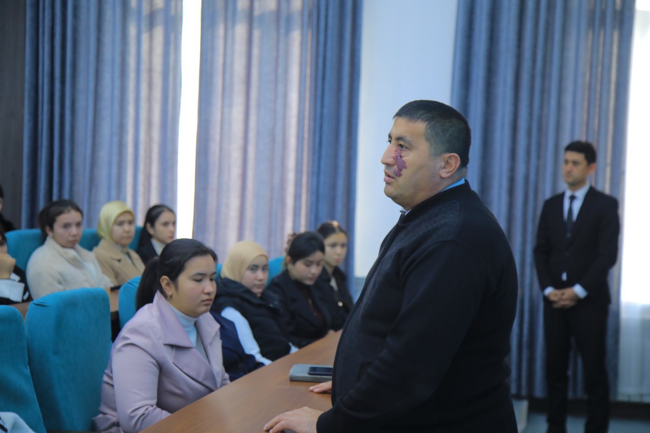 “KELAJAK SOATI” RUKNI DOIRASIDA “BIZ ZO‘RAVONLIKKA QARSHIMIZ” MAVZUSIDA “MA’RIFAT DARSI” O‘TKAZILDI