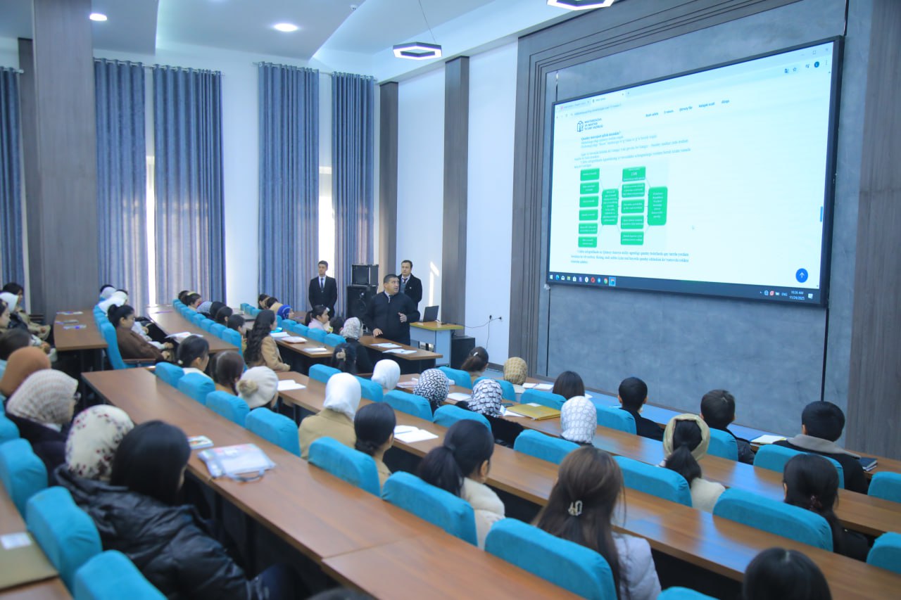 “KELAJAK SOATI” RUKNI DOIRASIDA “BIZ ZO‘RAVONLIKKA QARSHIMIZ” MAVZUSIDA “MA’RIFAT DARSI” O‘TKAZILDI