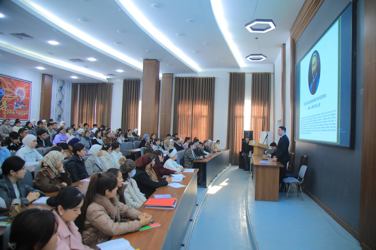 MUHAMMADSHARIF SO‘FIZODA HAYOTI VA ILMIY-IJODIY MEROSIGA BAG‘ISHLANGAN MA’NAVIY-MA’RIFIY TADBIR O‘TKAZILDI