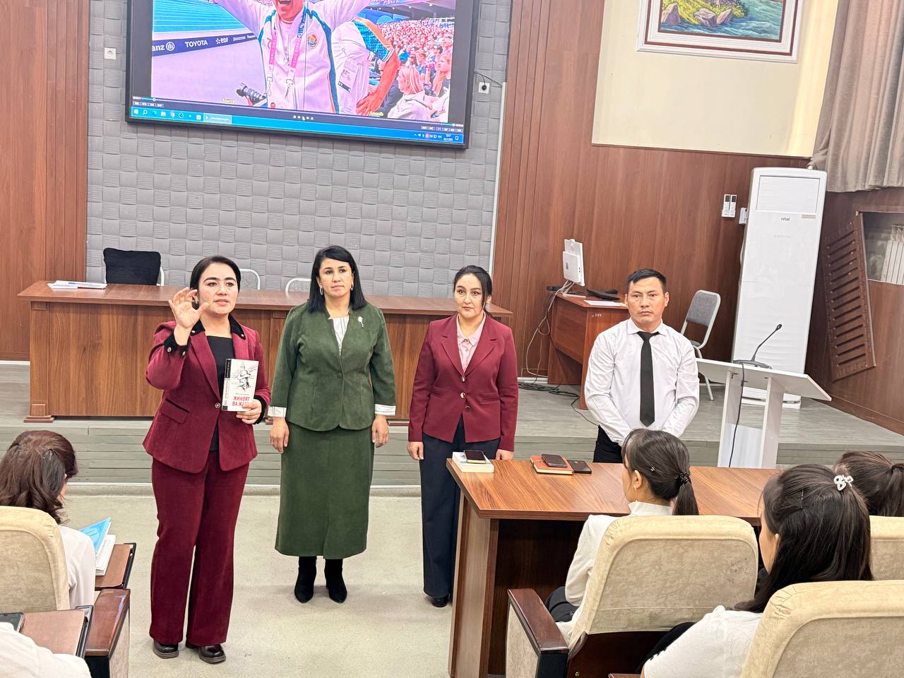 KELAJAK SOATI” RUKNI DOIRASIDA “BIZ ZO‘RAVONLIKKA QARSHIMIZ” MAVZUSIDA “MA’RIFAT DARSI” O‘TKAZILDI