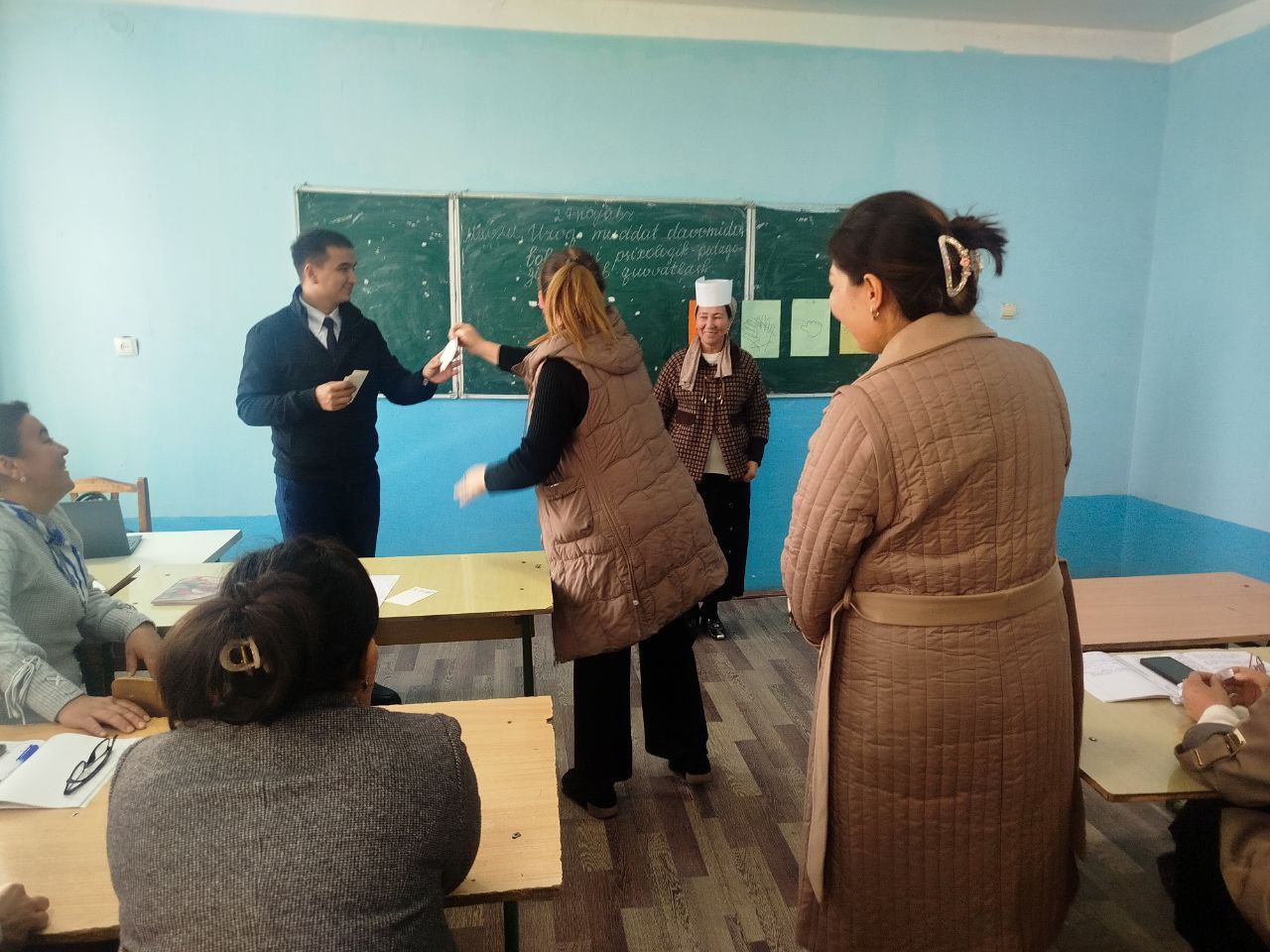 INTERAKTIV DARS MASHG‘ULOTI TASHKIL ETILDI