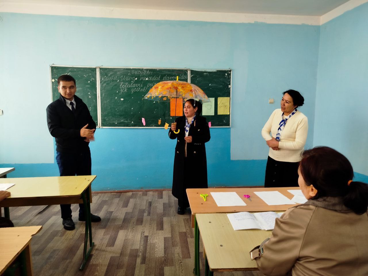 INTERAKTIV DARS MASHG‘ULOTI TASHKIL ETILDI