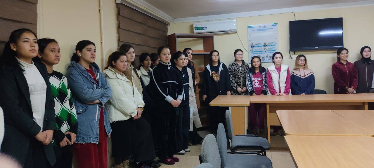 TALABALAR TURAR JOYIDA SAMIMIY SUHBAT