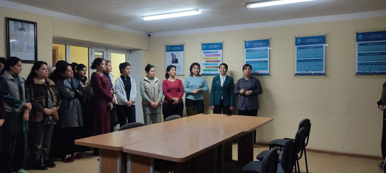 TALABALAR TURAR JOYIDA SAMIMIY SUHBAT