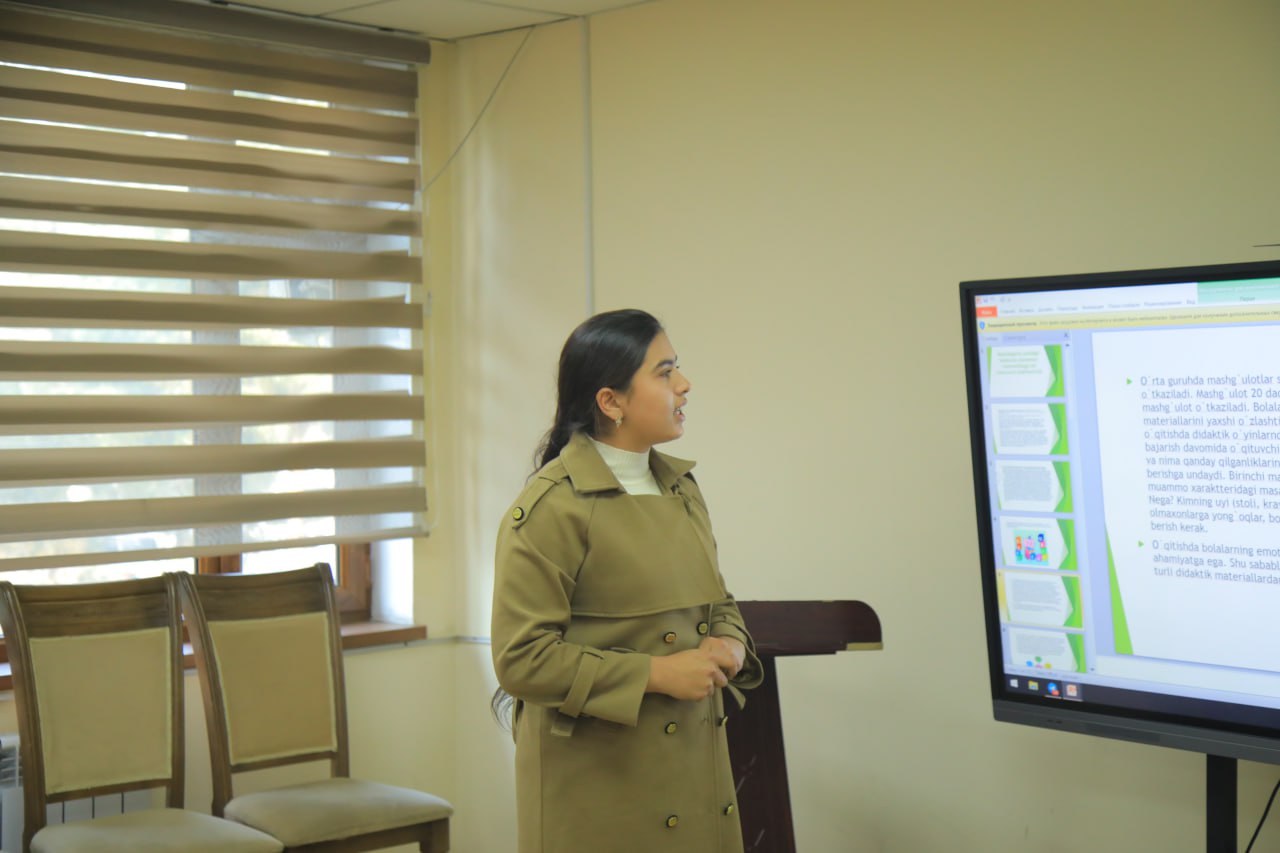 “Mening birinchi maqolam” tanlovining noyabr oyi birinchiligi o'tkazildi