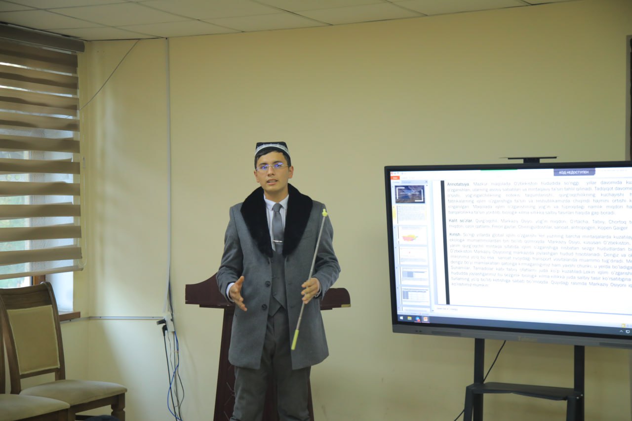 “Mening birinchi maqolam” tanlovining noyabr oyi birinchiligi o'tkazildi