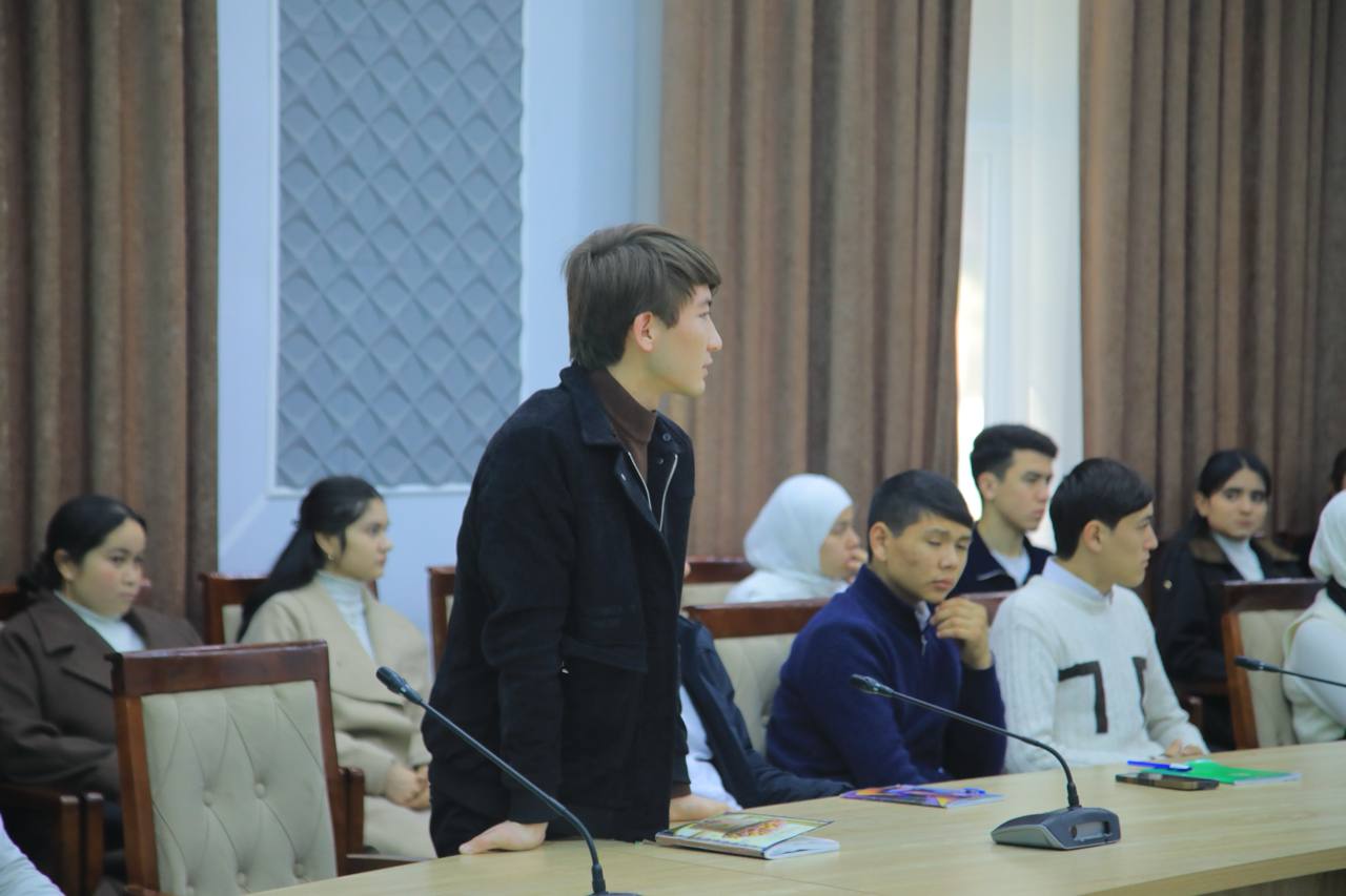 YOSHLAR MA’NAVIY IMMUNITETINI MUSTAHKAMLASHGA QARATILGAN DAVRA SUHBATI