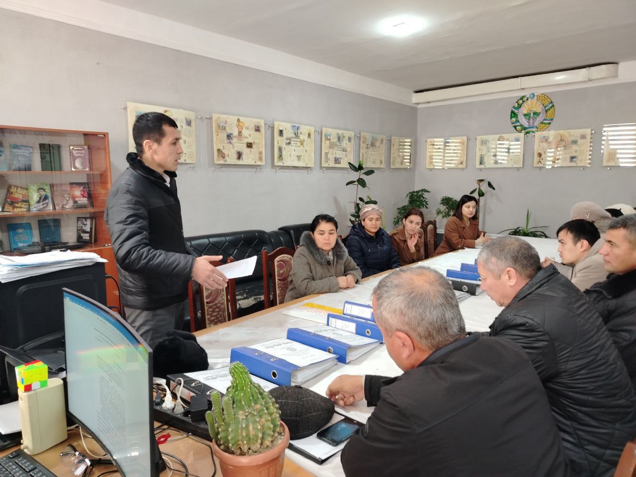 Akademik litseyda “O‘qituvchilarga ehtirom” mavzusida davra suhbati o‘tkazildi