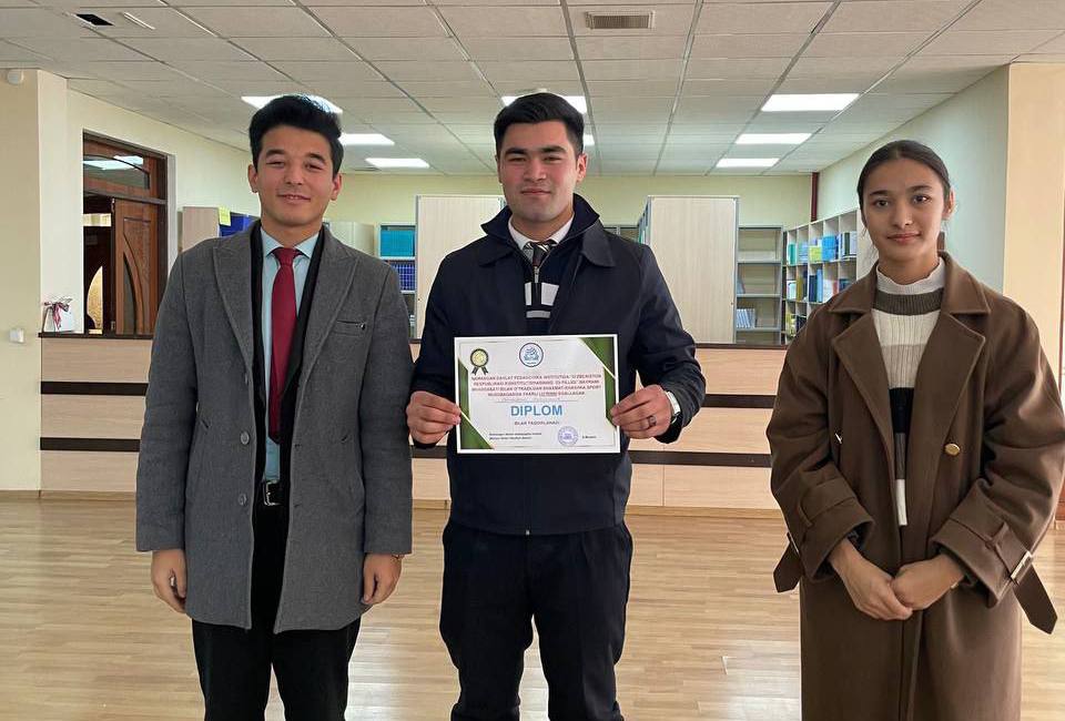 Ijtimoiy fanlar fakulteti liderlari tomonidan 8-dekabr O'zbekiston Respublikasi Konstitutsiyasi qabul qilinganligining 33-yilligi munosabati bilan “Shashka musobaqa”si tashkil etildi.