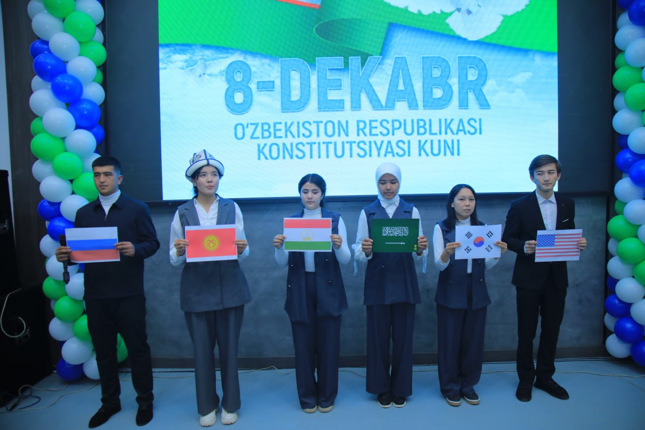 “Konstitutsiya — inson qadri, erkinlik, tenglik va adolat garovi!”