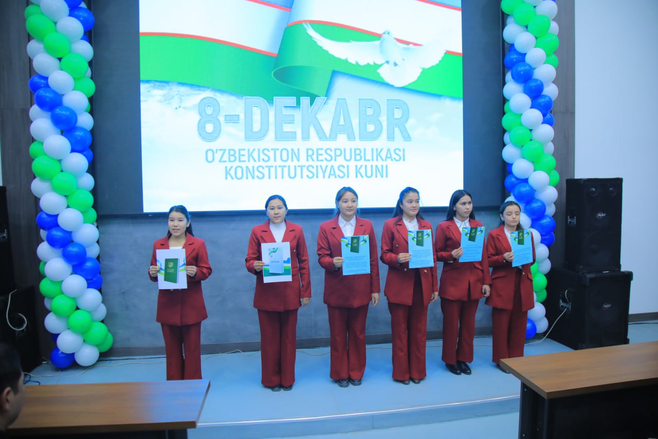 “Konstitutsiya — inson qadri, erkinlik, tenglik va adolat garovi!”