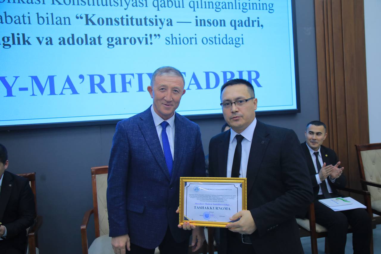 Yoshlar va ma'ruzachilarning erkin muloqoti