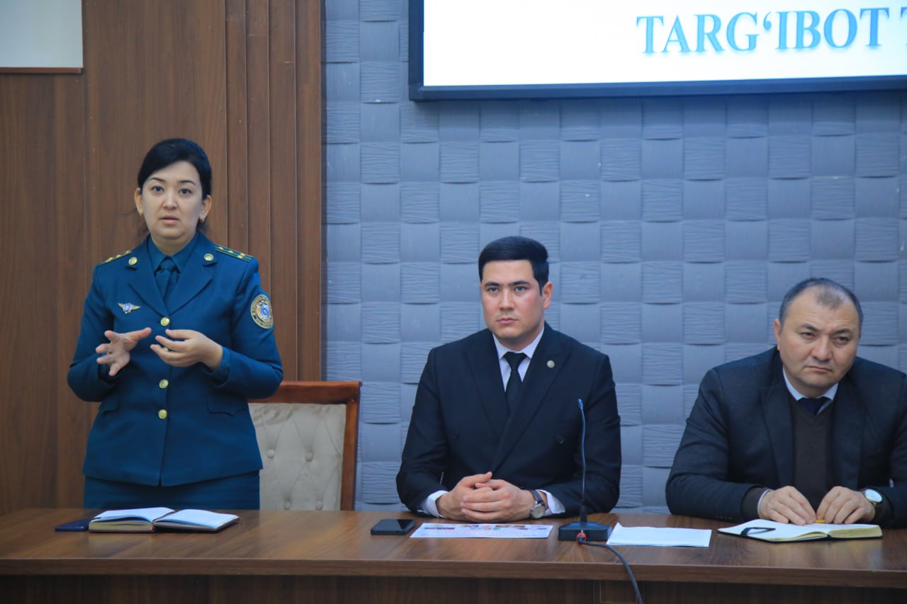 “Yosh targʻibotchilar” tomonidan giyohvandlik hamda narkojinoyatlarning salbiy oqibatlari yuzasidan targ'ibot tadbiri o'tkazildi.