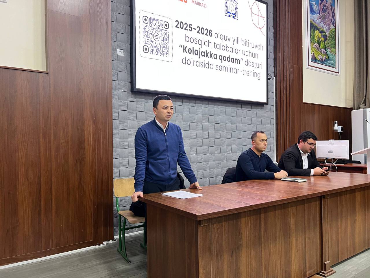 "Kelajakka qadam” — talaba-yoshlar uchun manfaatli loyiha