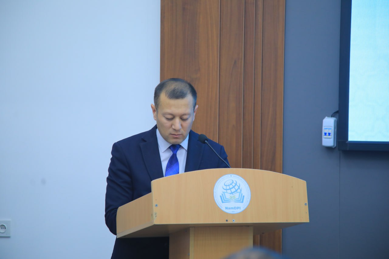 NAMANGAN DAVLAT PEDAGOGIKA INSTITUTIDA PREZIDENT MUROJAATNOMASI MAZMUN-MOHIYATIGA BAG‘ISHLANGAN O‘QUV-SEMINARI BO‘LIB O‘TDI