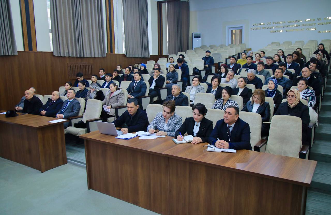 Ijtimoiy fanlar fakulteti Kengashining yig‘ilishi bo‘lib o‘tdi