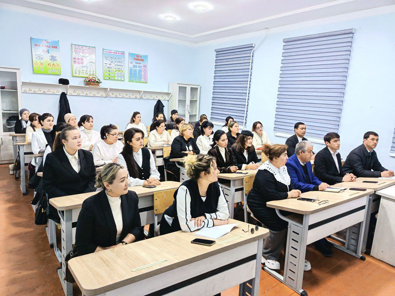 O‘zbekiston Respublikasi Prezidenti Shavkat Mirziyoevning Oliy Majlis va O‘zbekiston xalqiga Murojaatnomasi mazmun-mohiyatini targ‘ib qilish yuzasidan seminar-trening mashg'uloti o'tkazildi.