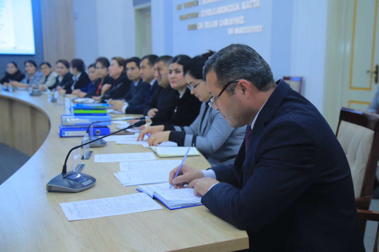 Namangan davlat pedagogika institutida navbatdagi Kengash yig‘ilishi bo‘lib o‘tdi