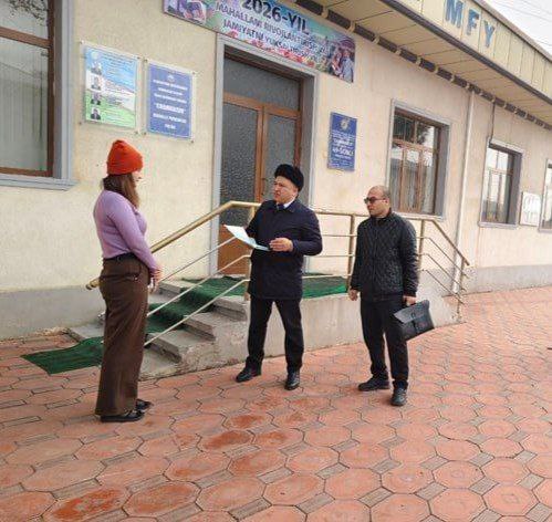 INSTITUT VAKILLARINING MAHALLAGA AMALIY TASHRIFI  DAVOM ETMOQDA.