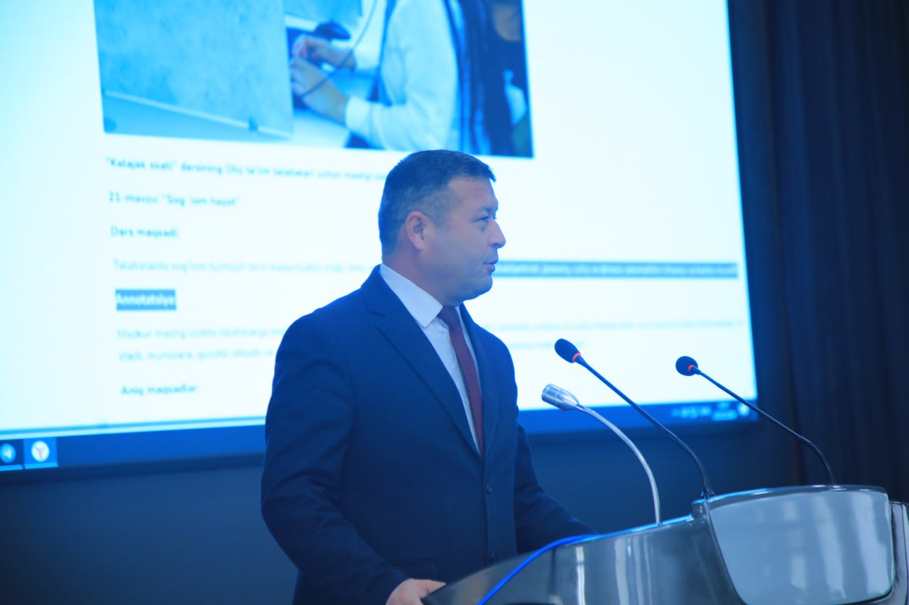 "KELAJAK SOATI" RUKNI OSTIDA "MA'RIFAT DARSI" O'TKAZILDI