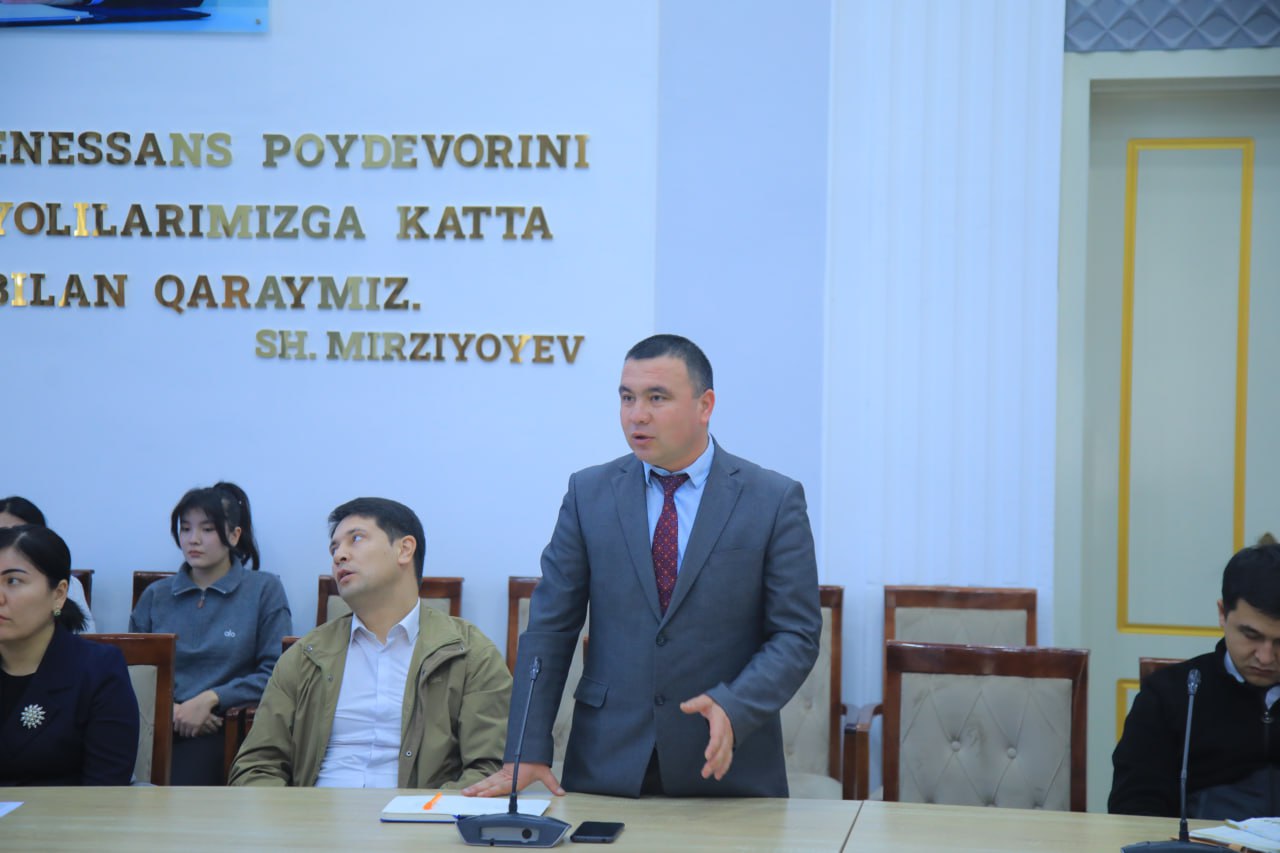 Namangan davlat pedagogika institutida ilmiy-innovatsion seminar tashkil etildi