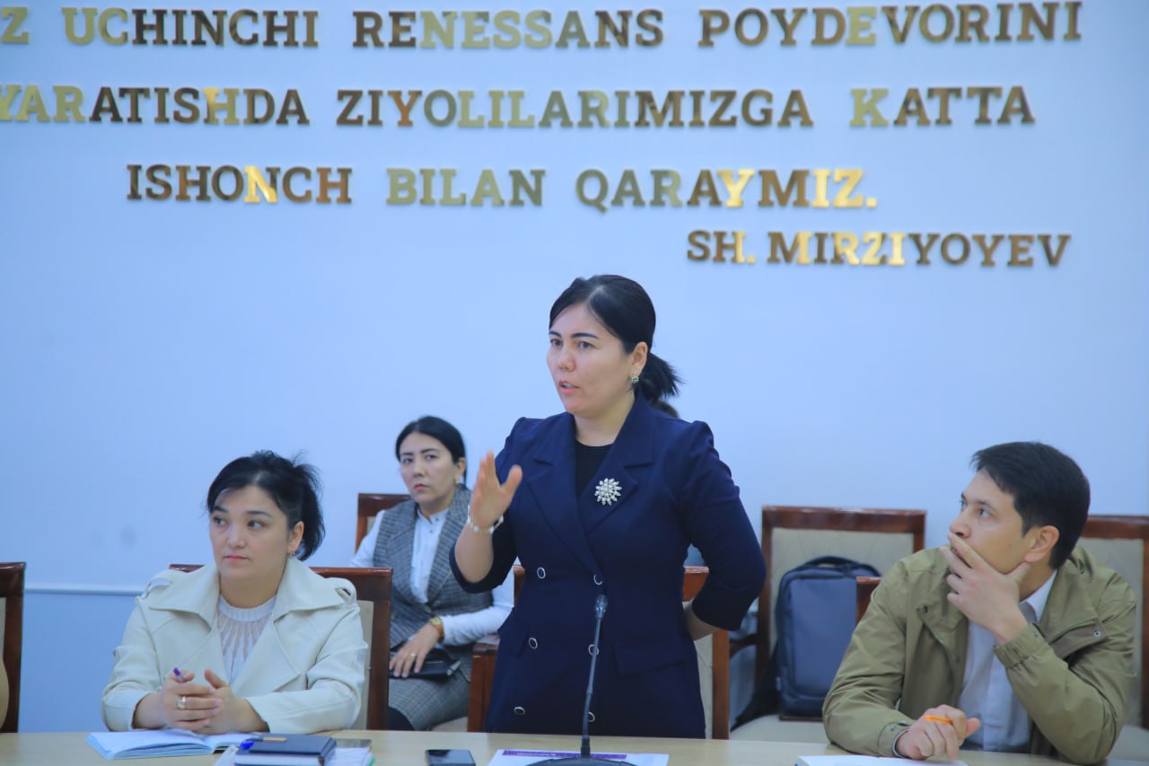 Namangan davlat pedagogika institutida ilmiy-innovatsion seminar tashkil etildi