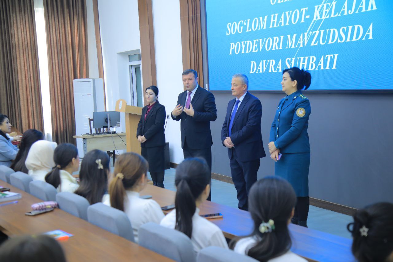 Ijtimoiy fanlar fakulteti tyutorlari tashabbusi bilan “ Yoshlar orasida jinoyatchilik va huquqbuzarlikni oldini olish” mavzusida davra suhbati o’tkazildi.