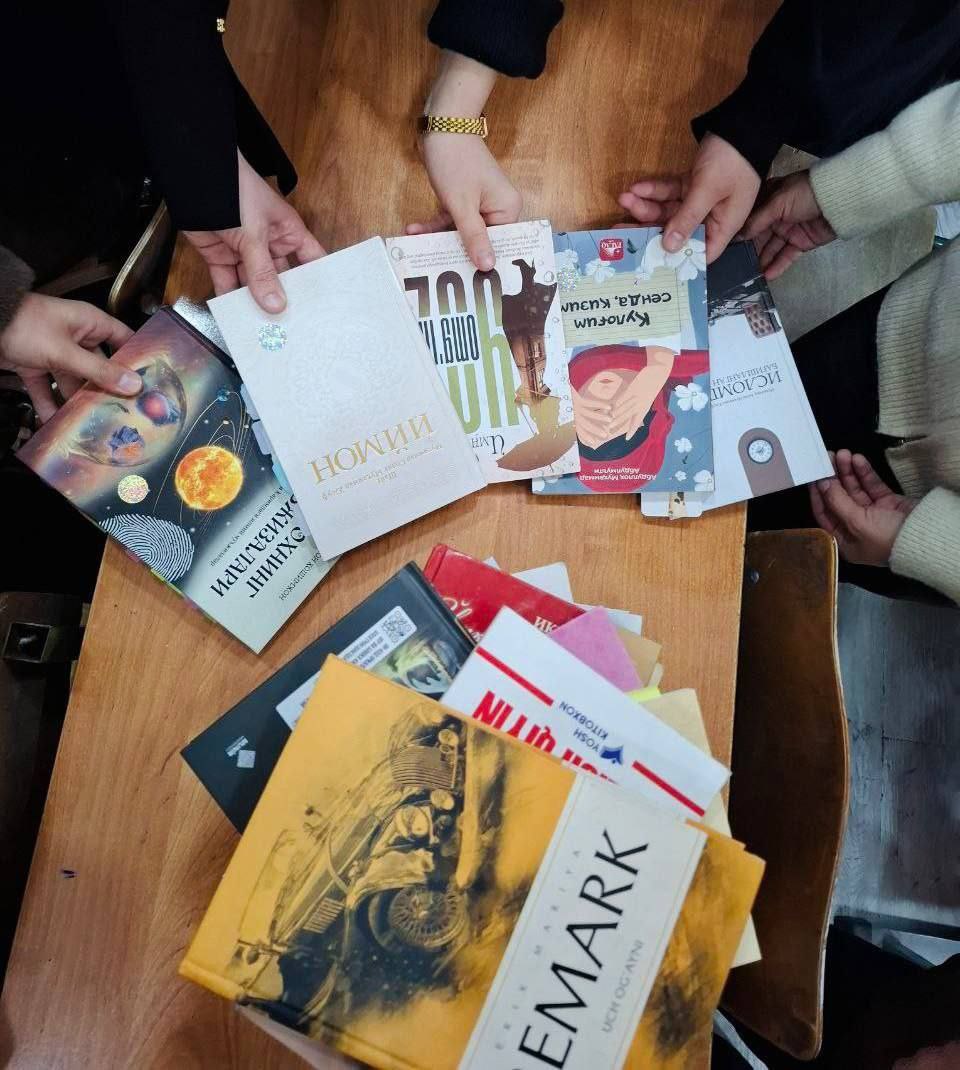 ILM SARI YO'L KITOB BILAN BOSHLANADI