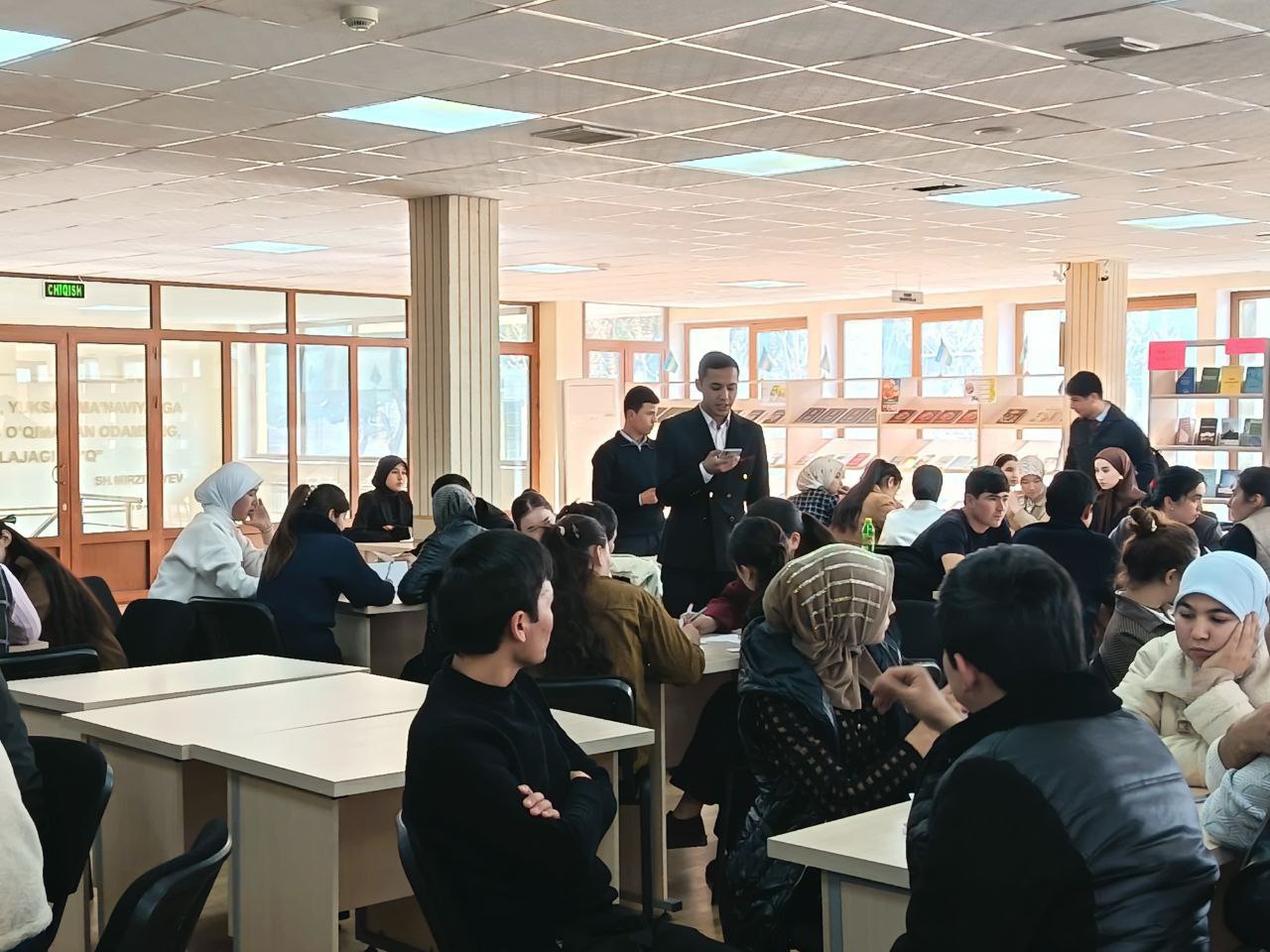 Namangan davlat pedagogika instituti "Zakovat" klubi faollari tomonidan "Zakovat" turniri o'tkazildi.