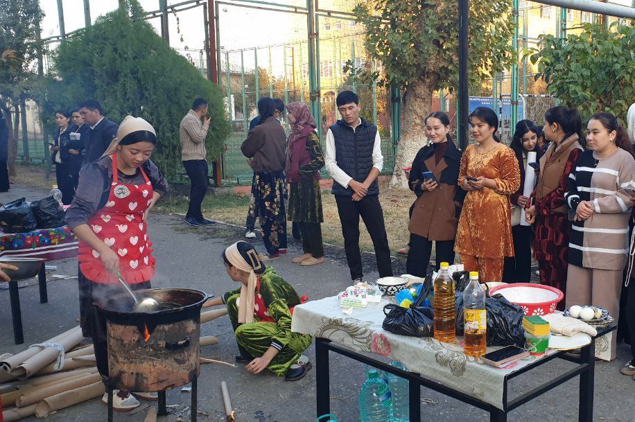 Talabalar turar joyida “Osh chempionati” – do‘stlik va qadriyatlar bayrami!