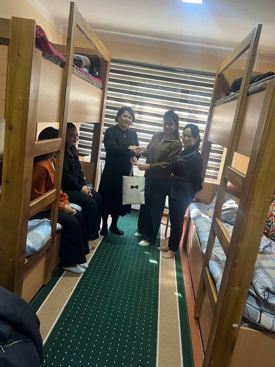 TTJdagi talabalar holidan xabar olindi