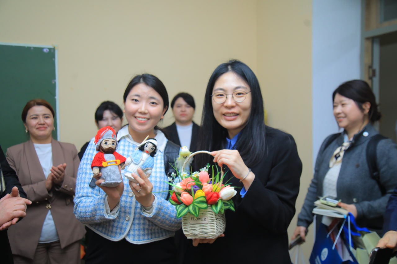 KOICA DELEGATSIYASI NAMANGAN DAVLAT PEDAGOGIKA INSTITUTIDA KUTIB OLINDI