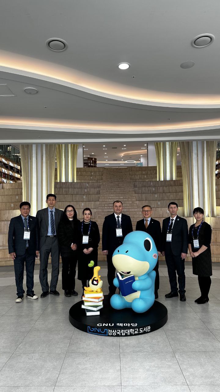 Namangan davlat pedagogika instituti hamda Gyeongsang National University o‘rtasida hamkorlik memorandumini imzolash marosimi.