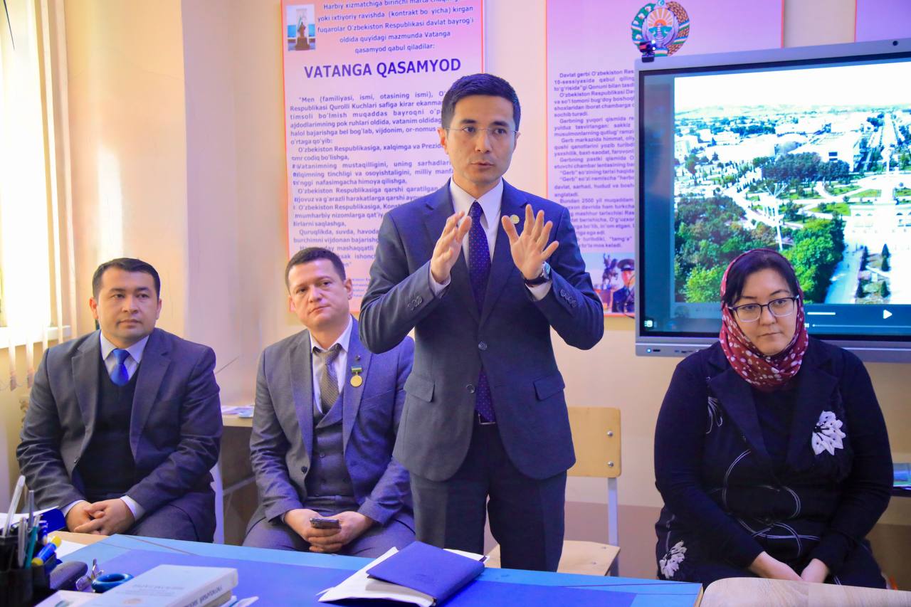 Maktab bilan hamkorlik mustahkamlanmoqda.