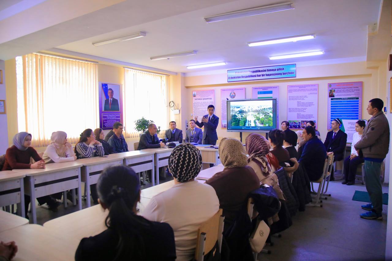 Maktab bilan hamkorlik mustahkamlanmoqda.