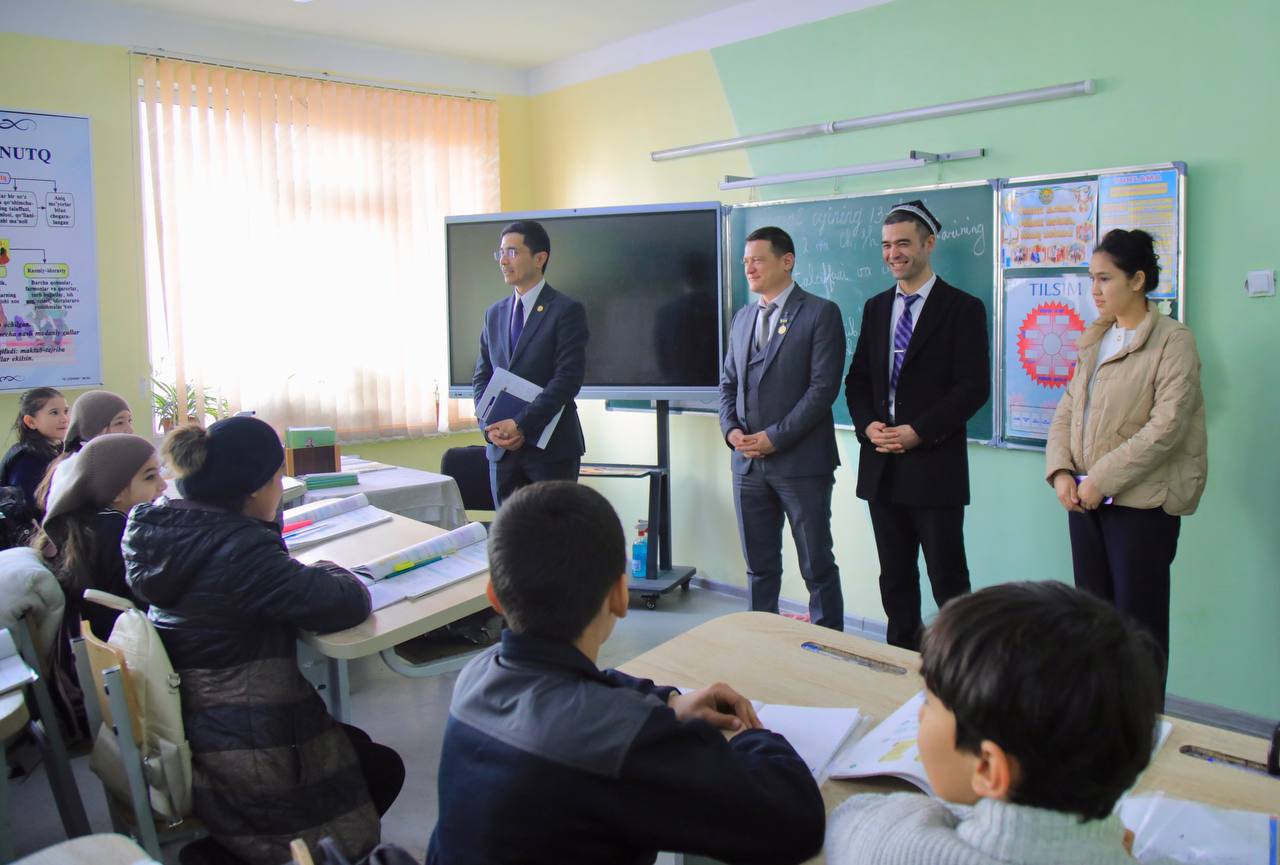 Maktab bilan hamkorlik mustahkamlanmoqda.