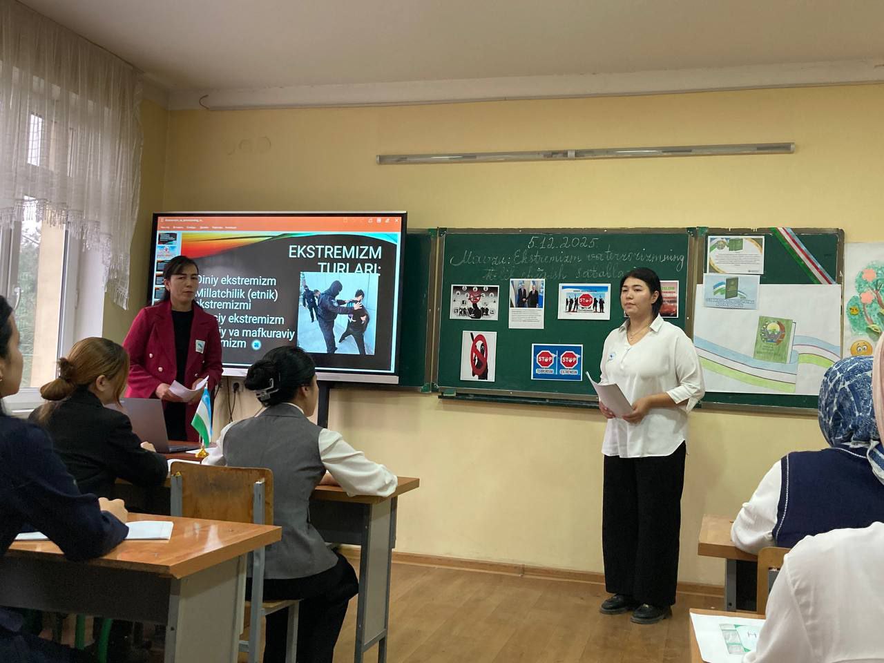 “Terrorizmning xavfi: talabalar bilan ochiq muloqot”