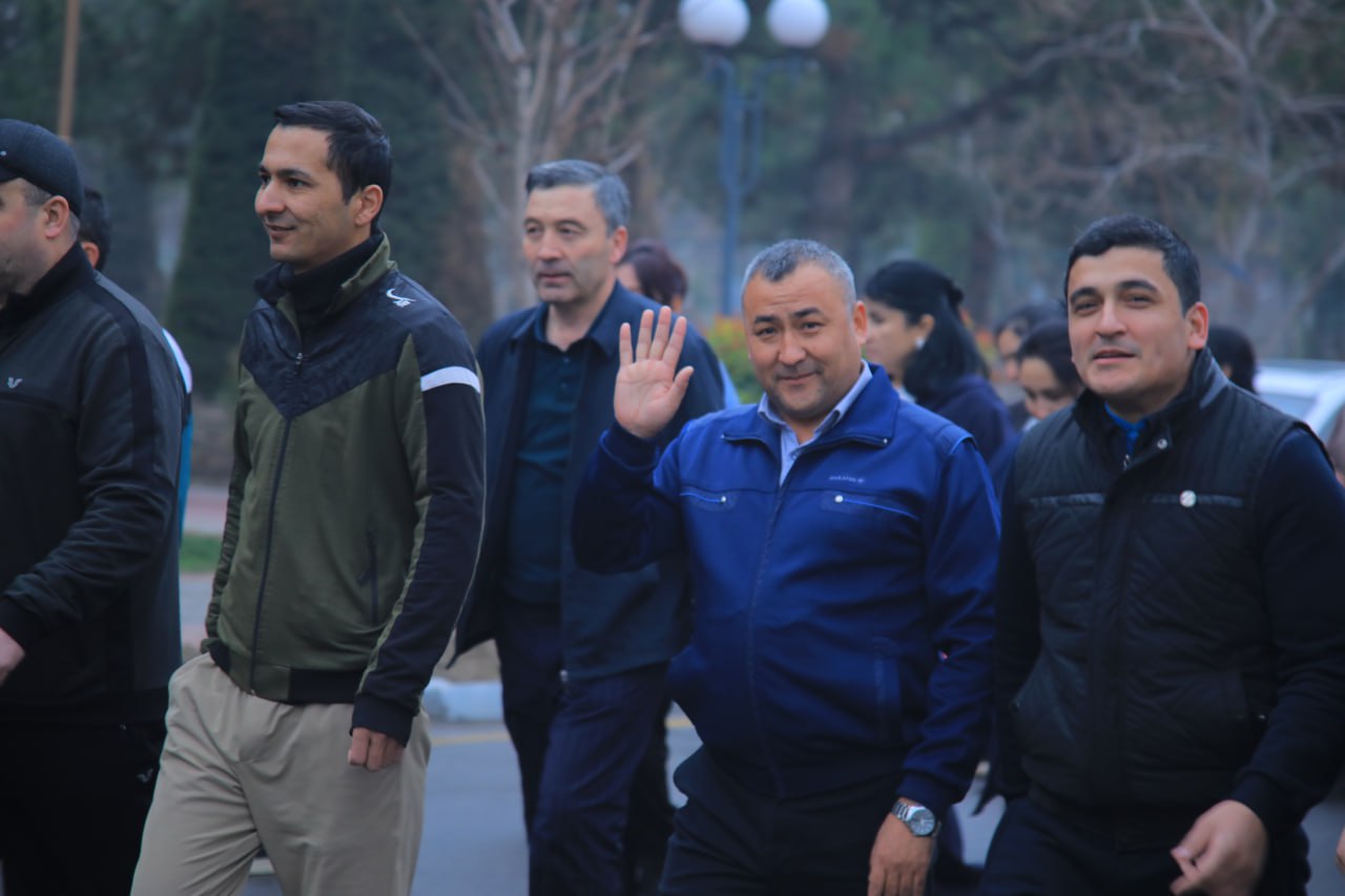 SALOMATLIK UCHUN 5000 QADAM AKSIYASI !