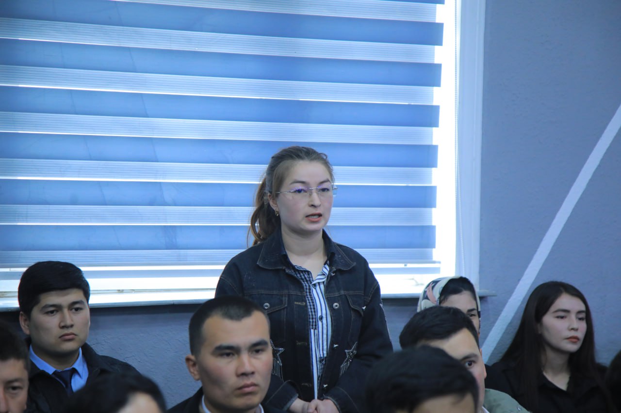 Namangan davlat pedagogika instituti rektorining Jismoniy madaniyat yo‘nalishi talabalari bilan uchrashuvi bo‘lib o‘tdi