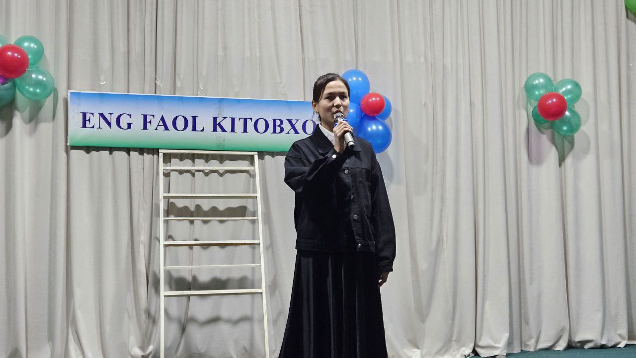 “Eng faol kitobxon” tanlovi yuqori saviyada tashkil etildi.