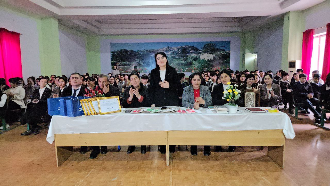 “Eng faol kitobxon” tanlovi yuqori saviyada tashkil etildi.