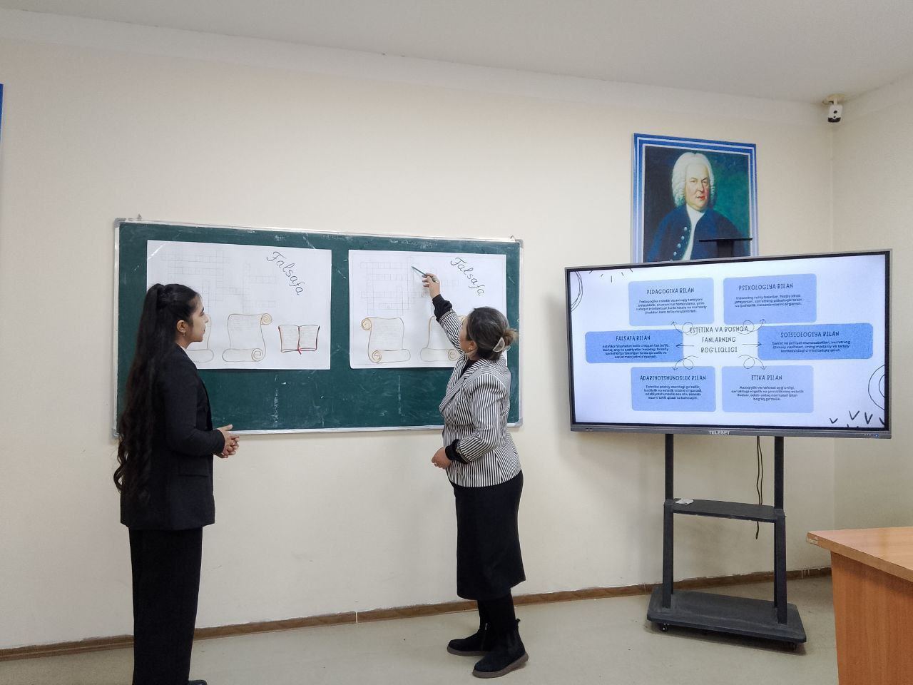 ESTETIKA FALSAFASI VA PEDAGOGIKA MUTANOSIBLIGI MAVZUSIDA OCHIQ DARS