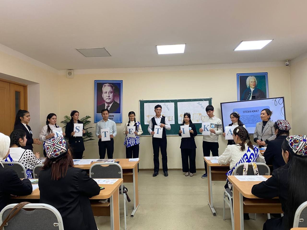 ESTETIKA FALSAFASI VA PEDAGOGIKA MUTANOSIBLIGI MAVZUSIDA OCHIQ DARS