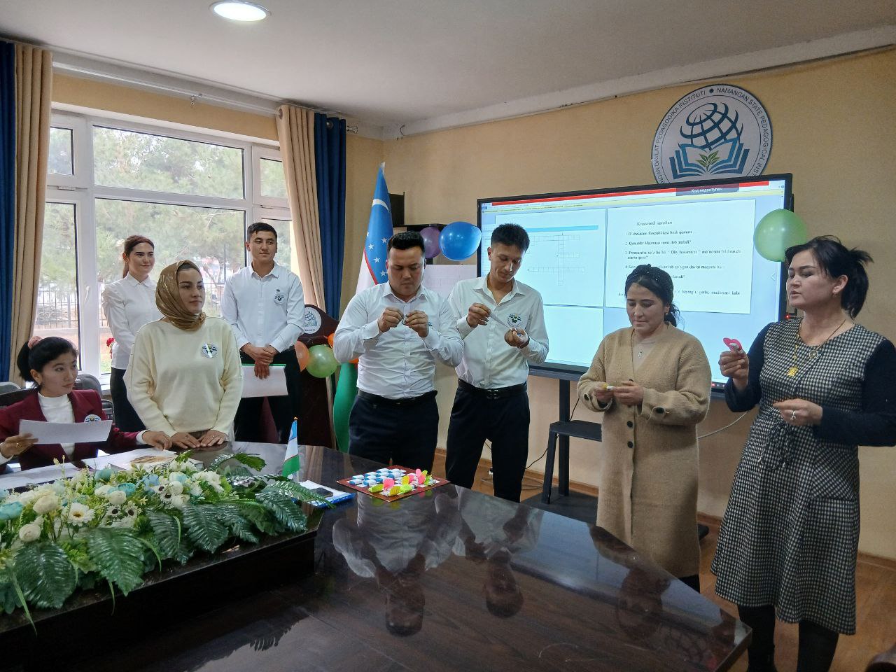 "Konstitutsiya-baxtimiz qomusi" nomli ochiq dars tashkil etildi.