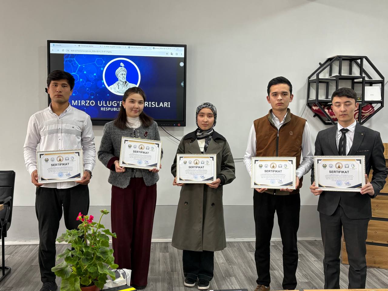Iqtidorli talabalarimiz natija ko'rsatishda davom etmoqda